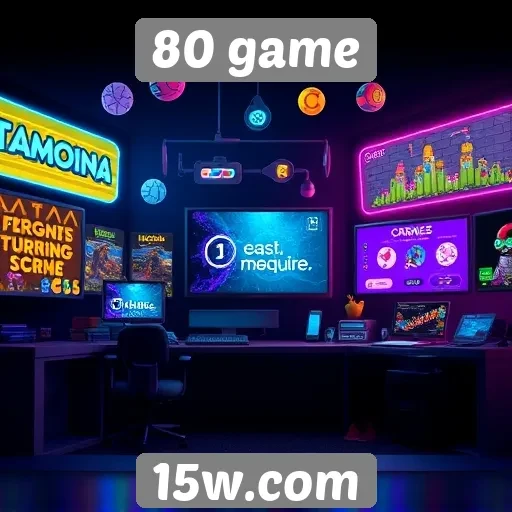 Análise das principais categorias do site 80 game