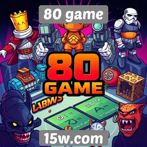 80 game oferece diversidade de gêneros de jogos