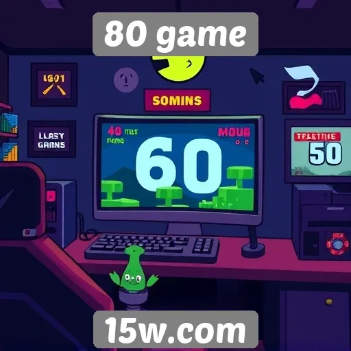 Análise das principais funcionalidades do site 80 game