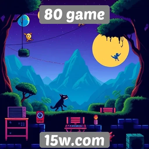 Gameplay de jogos populares no 80 game é explorado