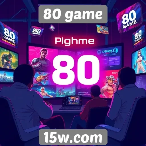 Tendências de jogos online observadas no 80 game