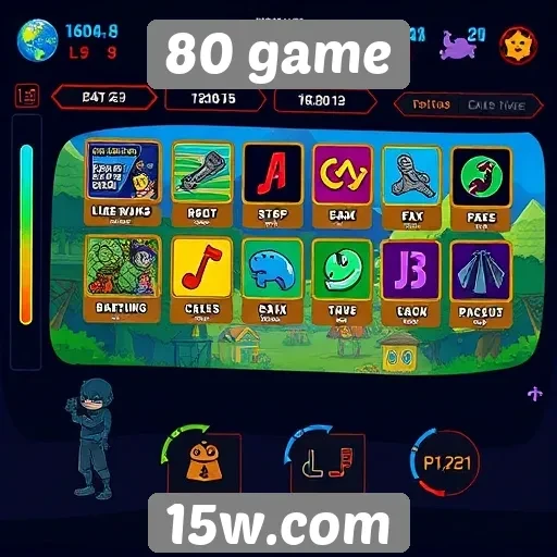 Mudanças na interface do usuário do 80 game